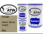 Preview: Dodge, Warm Silver (matt), BSL: 500ml Lackdose + 500ml Klarlack + 250ml Härter - Set, von ATW Autoteile West.